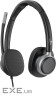 Гарнітура комп'ютерна стерео On-ear HP Poly Mission 625, USB-A USB-C, 2 x Uni-mic, AI nois (C01C6AA)