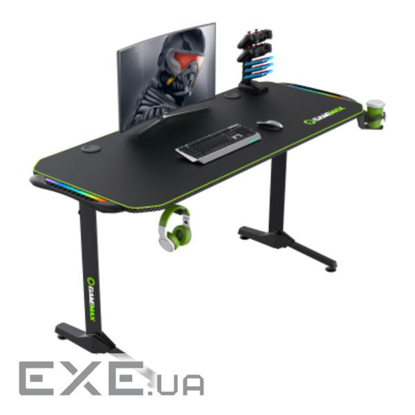 Комп'ютерний стіл GAMEMAX D140 Carbon RGB (D140 Carbon-RGB)