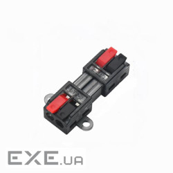 Клема роз&apos,ємна з натискними затискачами 2-провідна LT-2-2М, 2-pin, 250V, 32A, 0.5-2.5mm2, 13,5*