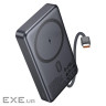 Батарея універсальна HOCO 10000 mAh Origen Dual PD/20W Magnetic with cable Type-C Met (Q44 / 714983)