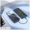 Батарея універсальна HOCO 10000 mAh Origen Dual PD/20W Magnetic with cable Type-C Met (Q44 / 714983)