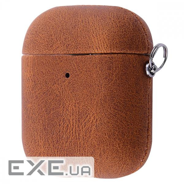 Чохол Sleek Skin AirPods 1/2 brown (57334 brown)