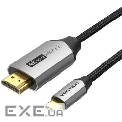 Кабель Vention HDMI - USB Type-C V 2.0 (M/M), 2 м , Grey (CRBBH)
