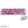 CANYON HSET-W6 EN Keyboard+Mouse Kitty Edition AAA+АА Wireless Pink (CNS-HSETW6PK)