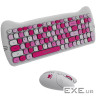 CANYON HSET-W6 EN Keyboard+Mouse Kitty Edition AAA+АА Wireless Pink (CNS-HSETW6PK)