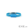 Дата кабель USB 2.0 AM to Micro 5P 0.2m браслет blue Extradigital (KBU1784)