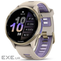 Смарт-годинник Garmin Forerunner 970, French Gray/Indigo, GPS (010-02969-12)