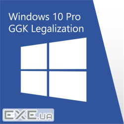 Примірник ПЗ Microsoft Windows 10 Pro укр, 64-біт GGK, ОЕМ на DVD носії (4YR-00233)