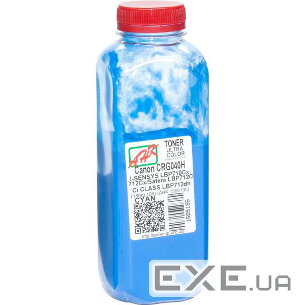 Тонер Canon LBP-710/712, 180г Cyan AHK (1505195)