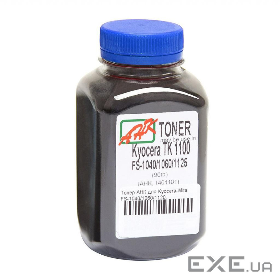 Тонер Kyocera TK-1110/1114/1120/1124, 90г Black AHK (3202777)