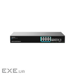 Grandstream GWN7821P, layer 3 Managed Multi-Gigabit Network Switch, 8x 2.5GbE RJ45 PoE 802.3 af/at,