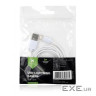 Дата кабель USB 2.0 AM to Lightning PVC 1m white Vinga (VCPDCL1W)