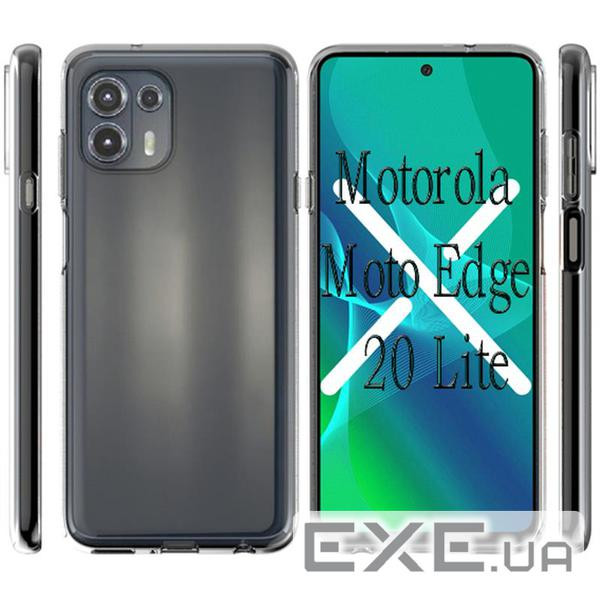 Чохол для мобільного телефону BeCover Moto Edge 20 Lite Transparancy (707431)