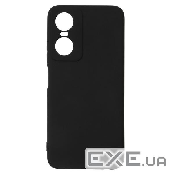 Чохол-накладка Armorstandart Matte Slim Fit для Tecno Pop 6 Pro (BE8) Cam cov Black (ARM64807)
