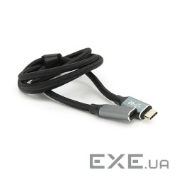Підовжувач Type-C to Type-C (USB 3.2 GEN2 male to female), оплетений (YT-TC-TC-B-1m( male to female))