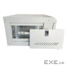 Шафа настінна GEAR 4U 19" 600x450x280 мм, + полка 19", grey (GWMSN-4U-600-450G)