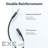 Кабель Vention Audio 3.5 mm M - 3.5 mm F, 1m, Black (BHBBF)