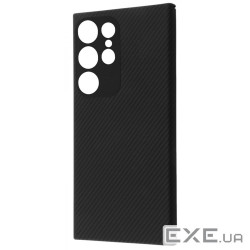 Чехол WAVE Premium Carbon Slim with Magnetic Ring Samsung Galaxy S25 Ultra black (61782 black)