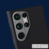Чехол WAVE Premium Carbon Slim with Magnetic Ring Samsung Galaxy S25 Ultra black (61782 black)