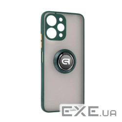 Чохол-накладка Armorstandart Frosted Matte Ring для Xiaomi Redmi 12 4G Dark Green (ARM68903)