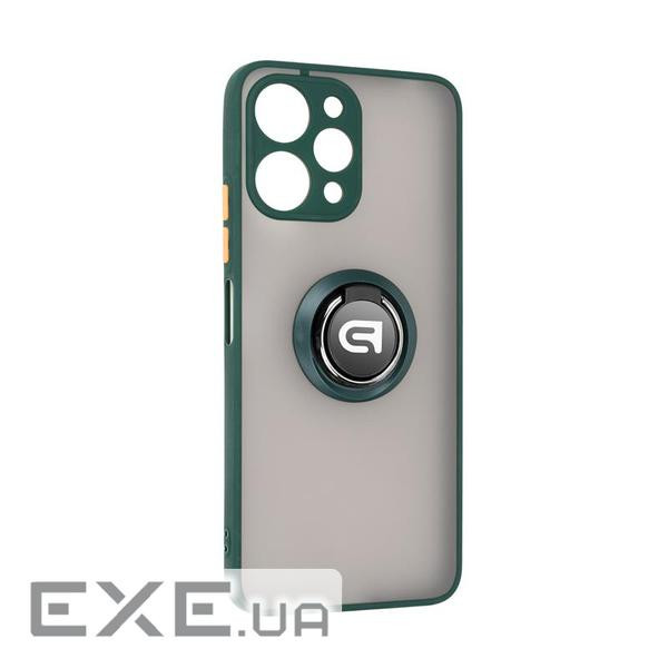 Чохол-накладка Armorstandart Frosted Matte Ring для Xiaomi Redmi 12 4G Dark Green (ARM68903)