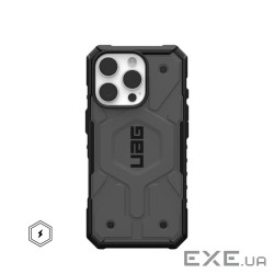 Чохол UAG для iPhone 16 Pro, Pathfinder Magsafe, Silver (114468113333)