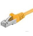 Патч-корд фольгований RJ45 FTP5e 5.0m, patch AWG26 D = 5.5mm Gold Protect, жовтий (75.05.0168-10)