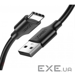 Дата кабель USB 2.0 AM to USB-C 2.0m US287 Black Ugreen (60118)