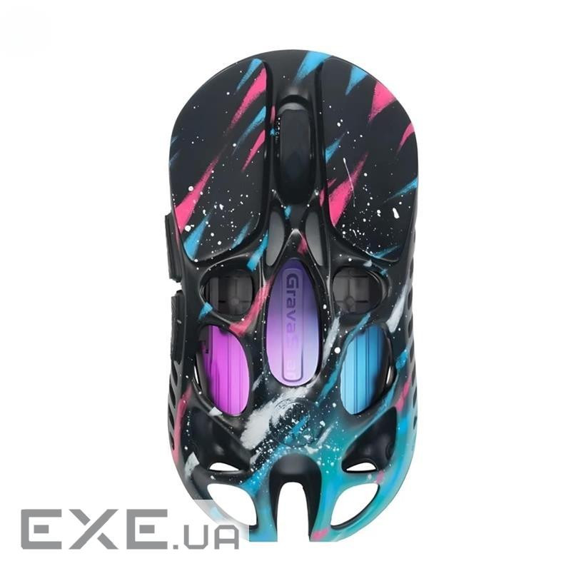 Миша GravaStar Mercury X Pro, 8K, BT/WL/USB-A, RGB, Neon Graffiti (GS X PRO CG BLK)