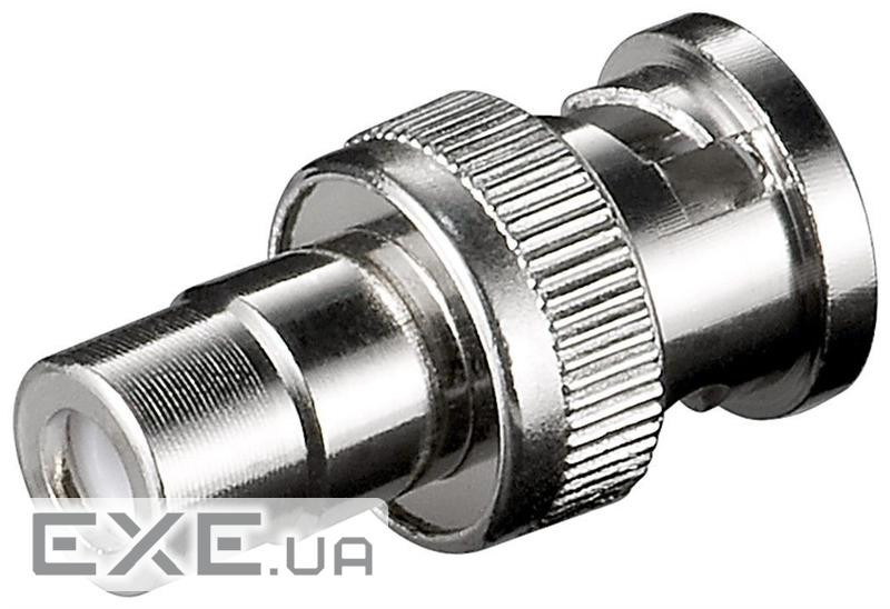Перехідник відео BNC/50ohm-RCA M/F,адаптер Gold contact (75.01.1353-1) Gold contact (75.01.1353-1)