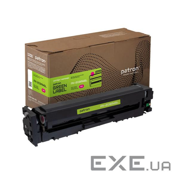 Картридж Patron HP 203A (CF543A) magenta Green Label (PN-203AMGL)