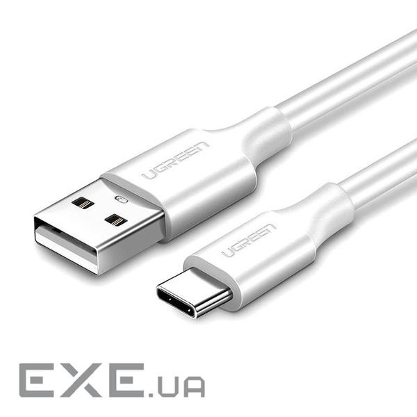 Дата кабель USB 2.0 AM to USB-C 1.5m US287 (White) Ugreen (60122)