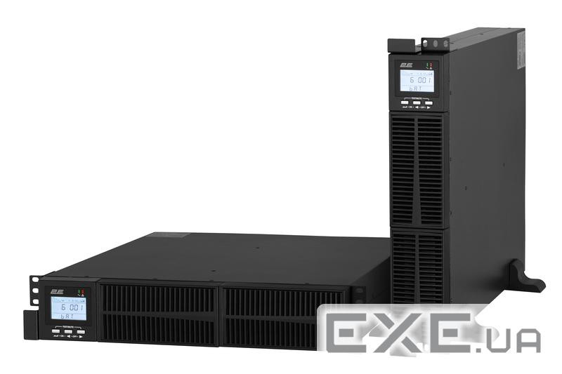 ДБЖ 2E OD3000RT, 3000VA/2700W, RT2U, LCD, USB, 4xSchuko (2E-OD3000RT)