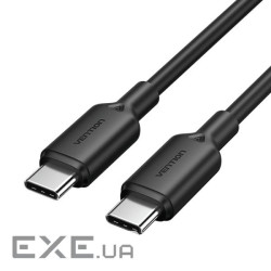 Кабель Vention USB Type-C - USB Type-C (M/M), 1 м , Black (TRCBF)