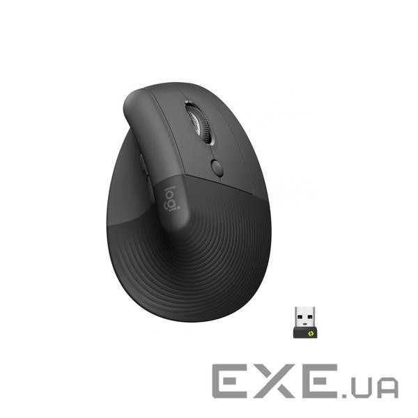 Вертикальна міша LOGITECH Lift Vertical Ergonomic Mouse Graphite (910-006473)