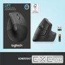 Вертикальна міша LOGITECH Lift Vertical Ergonomic Mouse Graphite (910-006473)