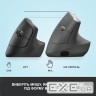 Вертикальна міша LOGITECH Lift Vertical Ergonomic Mouse Graphite (910-006473)