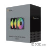 Набір із трьох вентиляторів для корпусу 120MM GAMMA F12 ELITE BK ARGB 3 IN 1 (GAMMA-F12-BK3AM00E-GL)