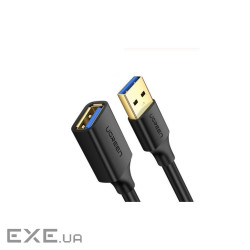 Дата кабель USB 3.0 AM/AF 1.5m US129 black Ugreen (30126)