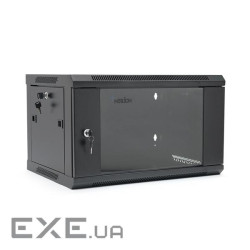 Шафа настінна Merlion 4U 19" 600*350*279 (Ш*Г*В)мм, black (MI3-6304 / 36526)