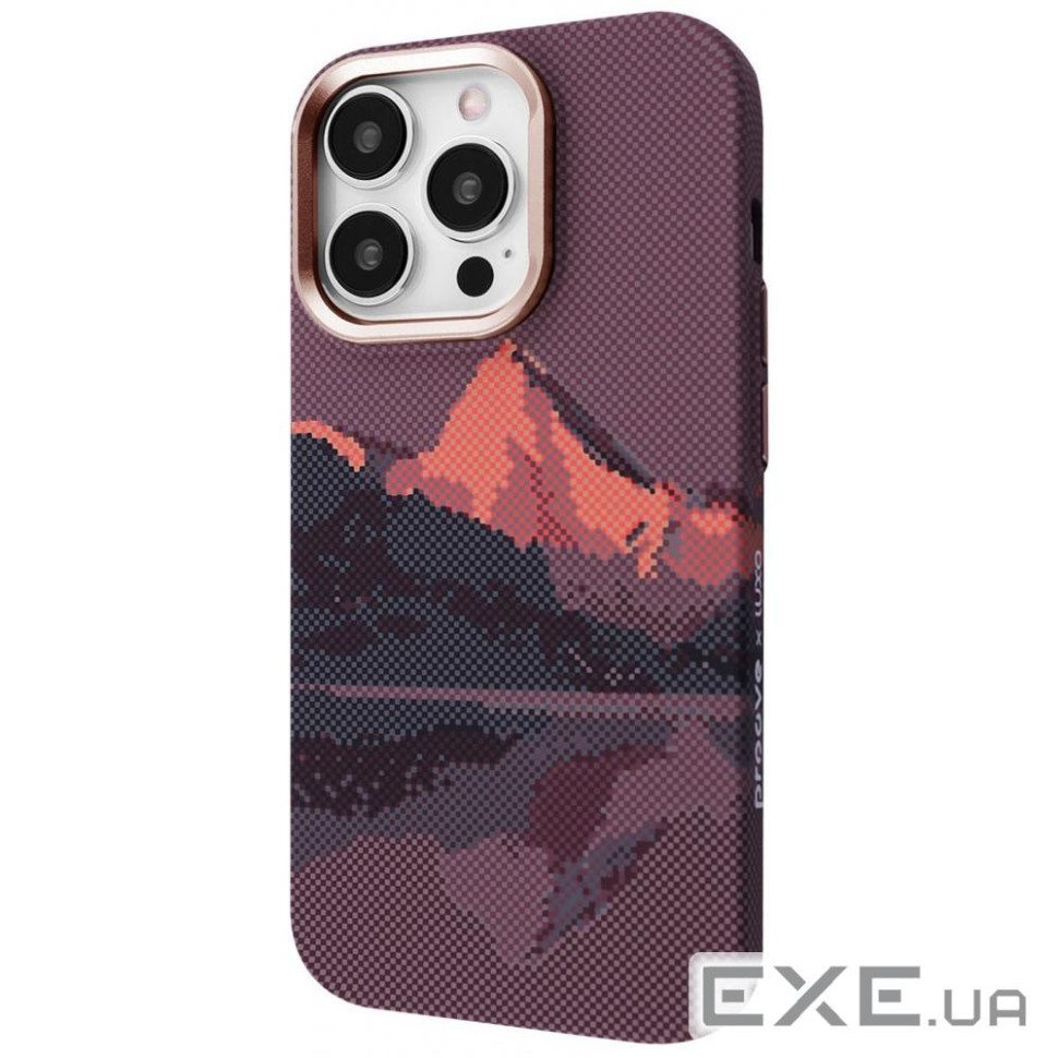 Чехол Proove Gleam Case with Magnetic Ring iPhone 15 Pro gold peak (64725 gold peak)