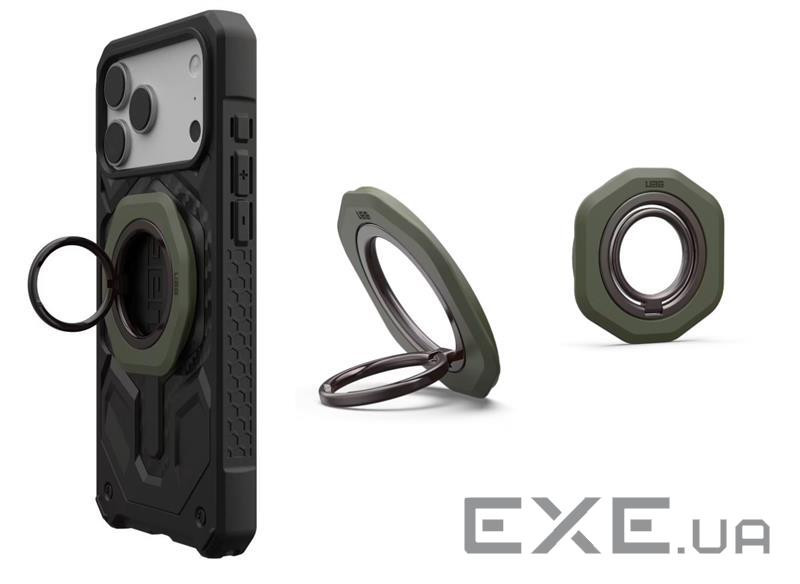 Магнітне кільце-тримач UAG Magnetic Ring Stand LT, Olive (964452117272)