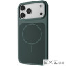 Чехол WAVE Color Circle с магнитным кольцом iPhone 17 Pro/18 Pro dark green (71118 dark green)