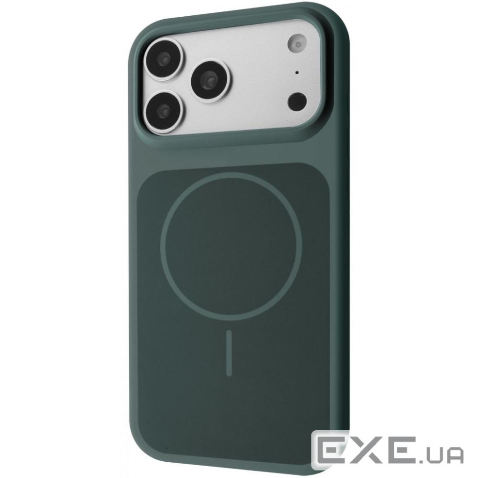 Чехол WAVE Color Circle с магнитным кольцом iPhone 17 Pro/18 Pro dark green (71118 dark green)