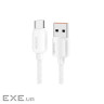 Дата кабель USB 2.0 AM to USB-C 1.0m 100W white Essager (EXC7A-WL02-P)