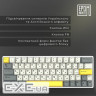 Клавіатура бездротова Epomaker EP64 60% Mulan Switch Hot-Swap (2.4G/BT/USB) RGB UA White (EP64-W-M