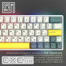 Клавіатура бездротова Epomaker EP64 60% Mulan Switch Hot-Swap (2.4G/BT/USB) RGB UA White (EP64-W-M