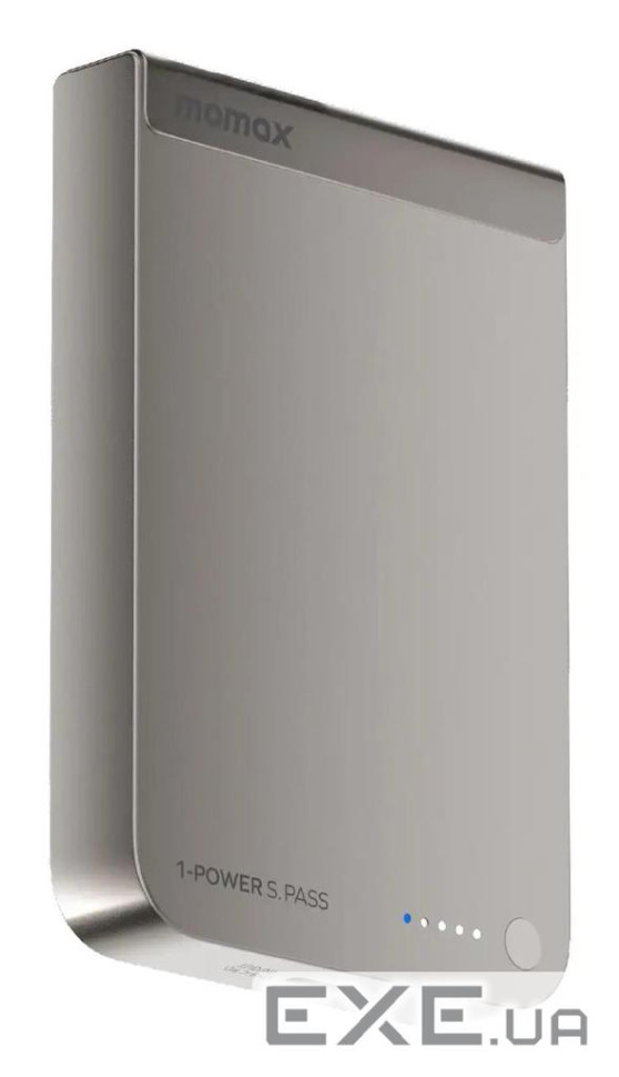 Портативний зарядний пристрій WRL 10000MAH TITANIUM IP162Q2L MOMAX