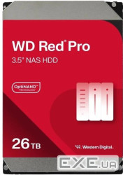 WD HD3.5" SATA3 26TB WD260KFGX / 24x7 / NAS (Di)