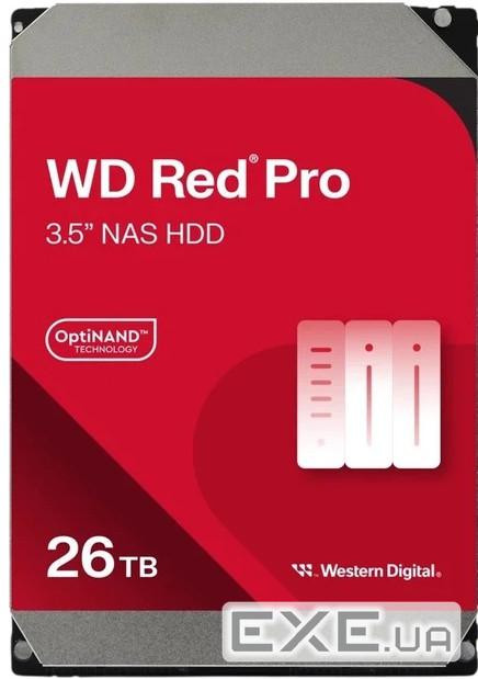 WD HD3.5" SATA3 26TB WD260KFGX / 24x7 / NAS (Di)